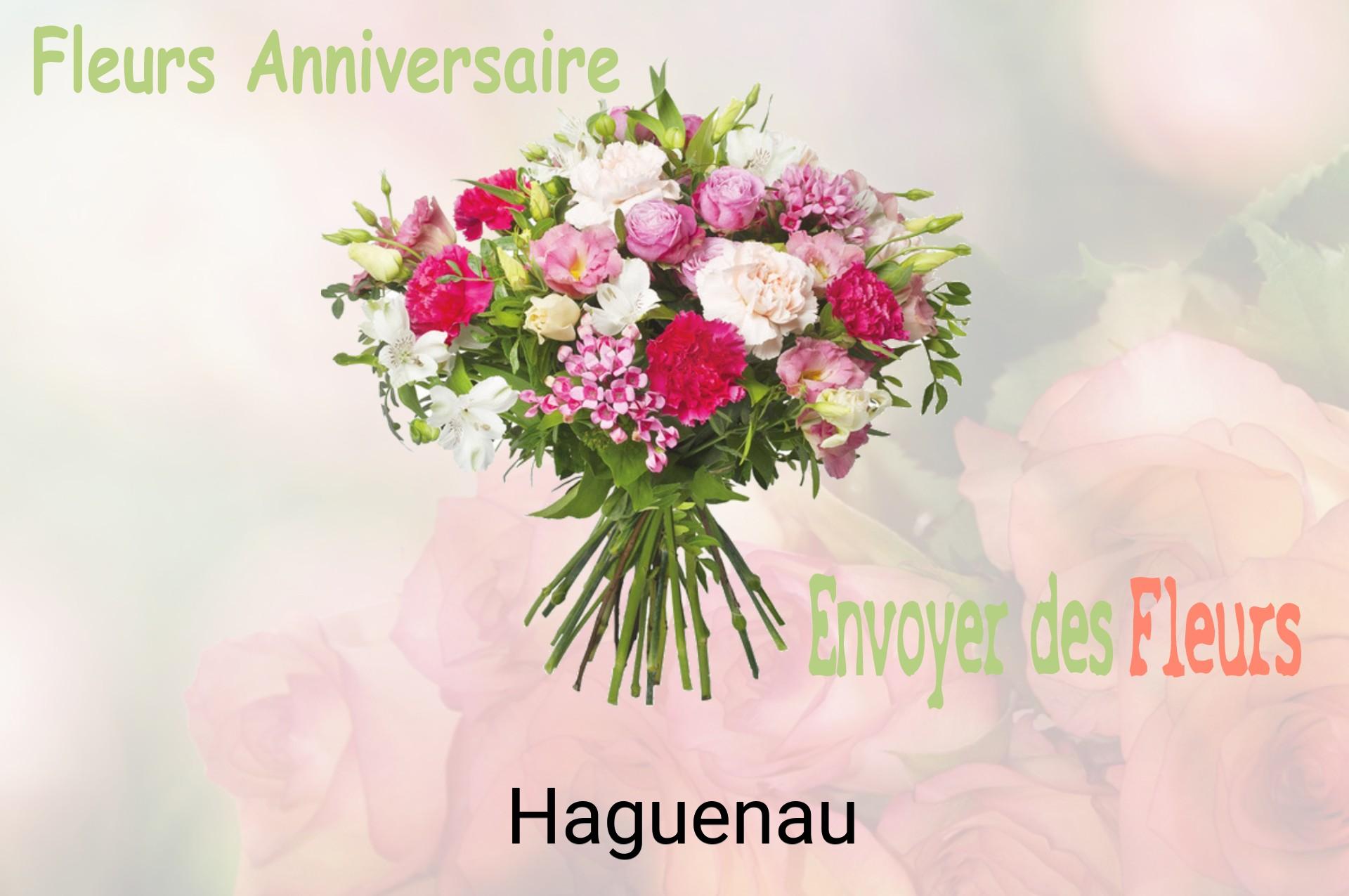 Bouquet de fleurs d’anniversaire livré à Haguenau